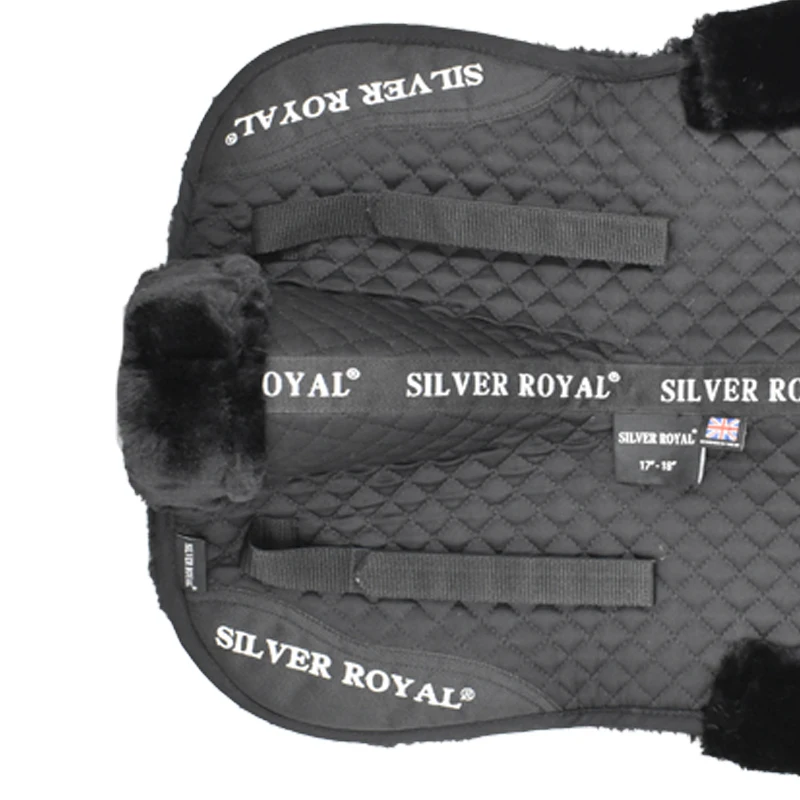 Fotografia 6: Sela com borda meia almofada meia almofada para cavalo e sela 17 polegadas 17,5 polegadas 18 polegadas