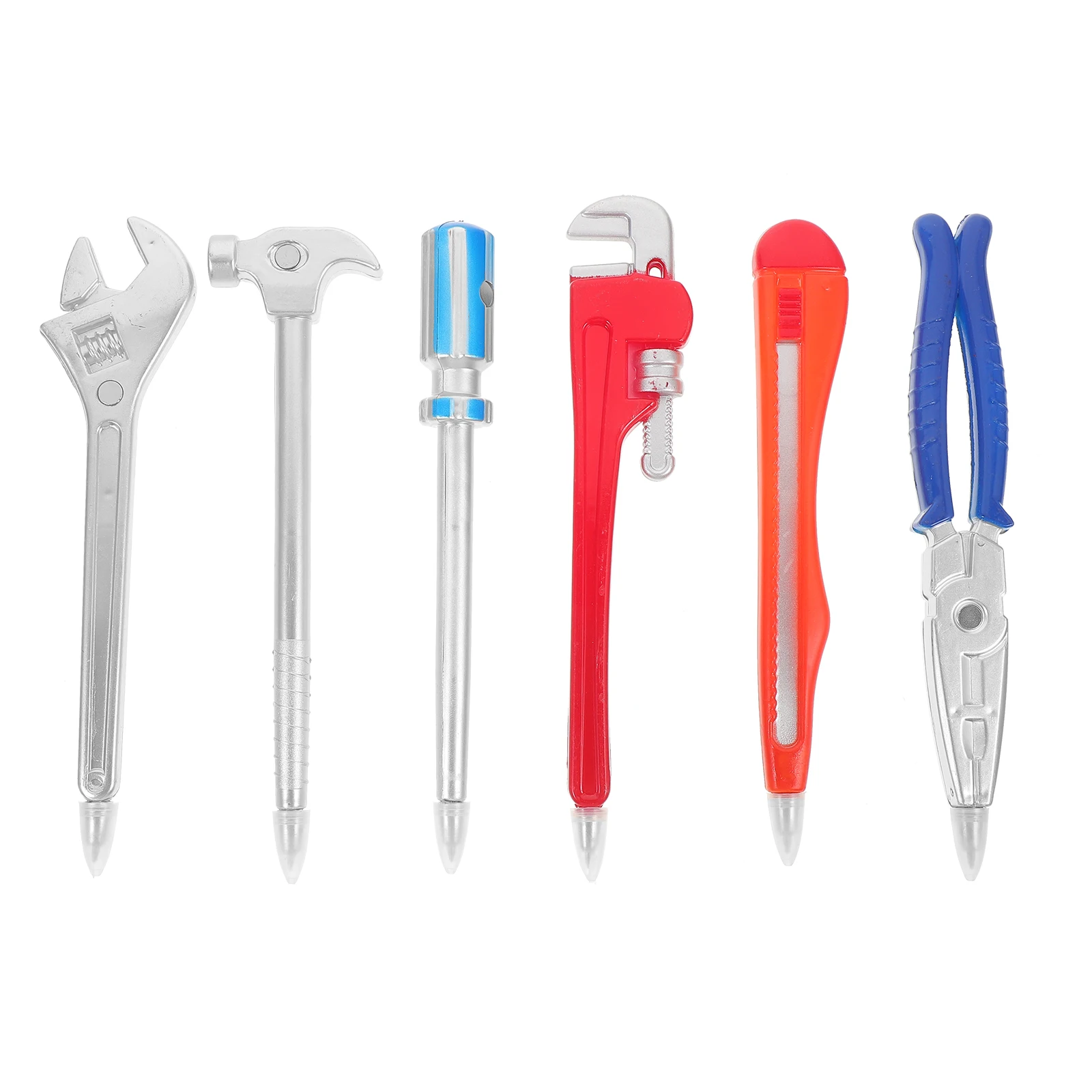 6 Pcs Hardware Tools Ballpoint Pen Adorable Writing Magnetic Pp Household Fun Pens Office