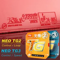 DHS NEO Skyline TG2 TG3 Goma de tenis de mesa, goma de Ping Pong Original para bucle rápido y giro cambiante