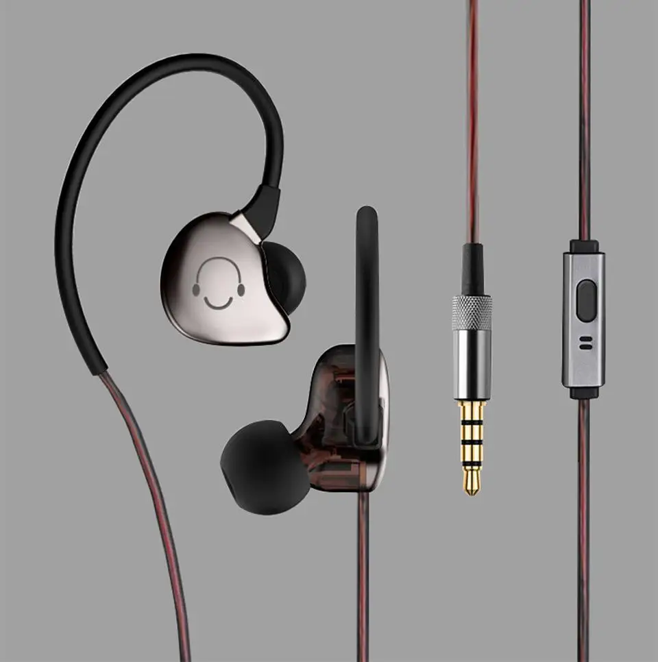 Wired Earphone HiFi Stereo Earphones Over Ear Extra Bass Headset Earbuds With Microphone For iPhone Sony Xiaomi Huawei FeverHIFI