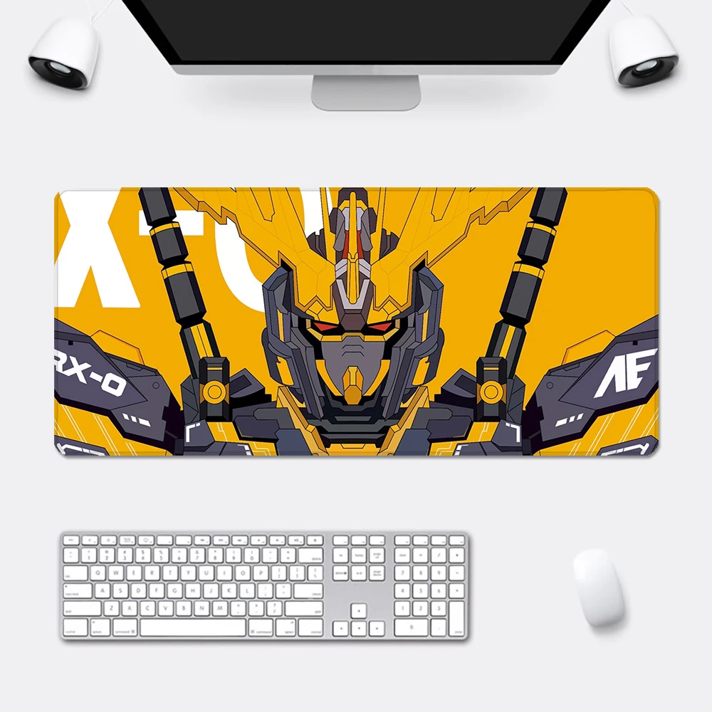 Mechanische Krieger G-GUNDAM Mouse pad HD-Druck Computers pieler Verriegelung kante rutsch feste Mauspad xxl90x40cm Tastatur PC Schreibtisch Pad