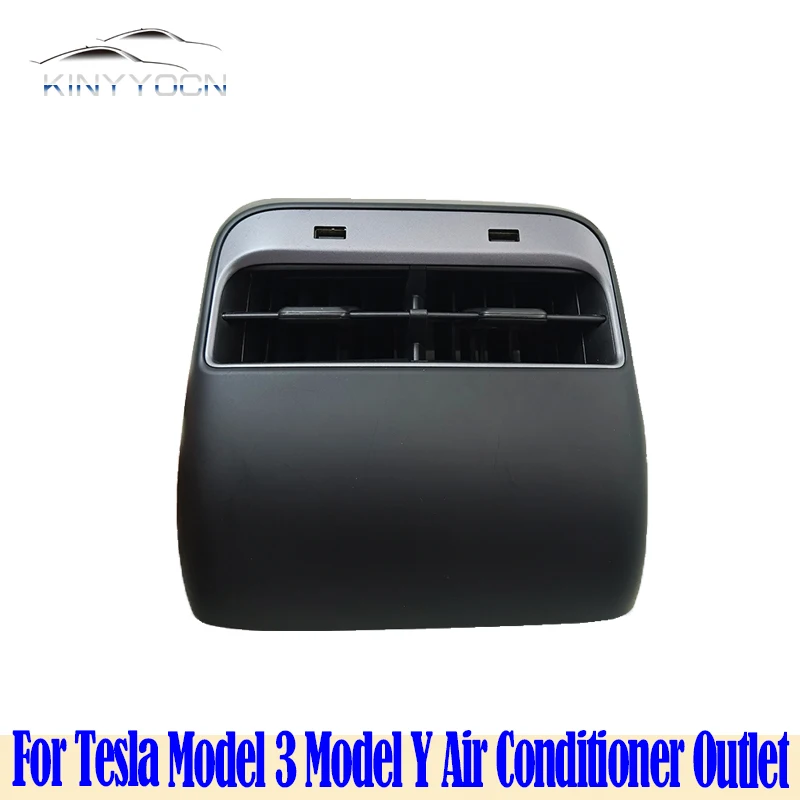 

For Tesla Model 3 Model Y Air Conditioner Outlet Front Panel Grille AC Air outlet Adjustment Knob Center Console Dashboard
