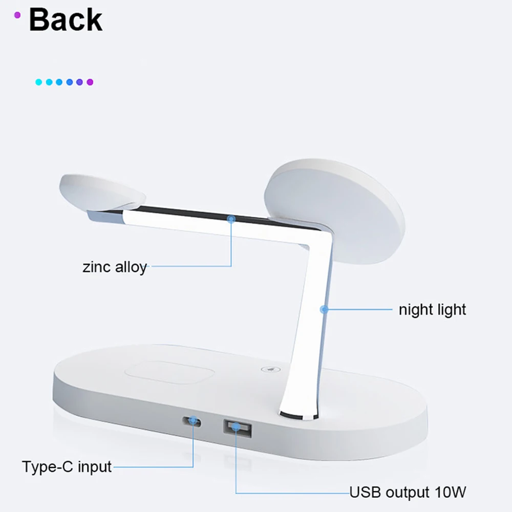 3 v 1 bezdrátový nabíječka pro iPhone 12 13 14 15 magsafe nabíječka airpoding pro jablko hodinky 9 8 7 6 QI postit se nabíjení nádraží