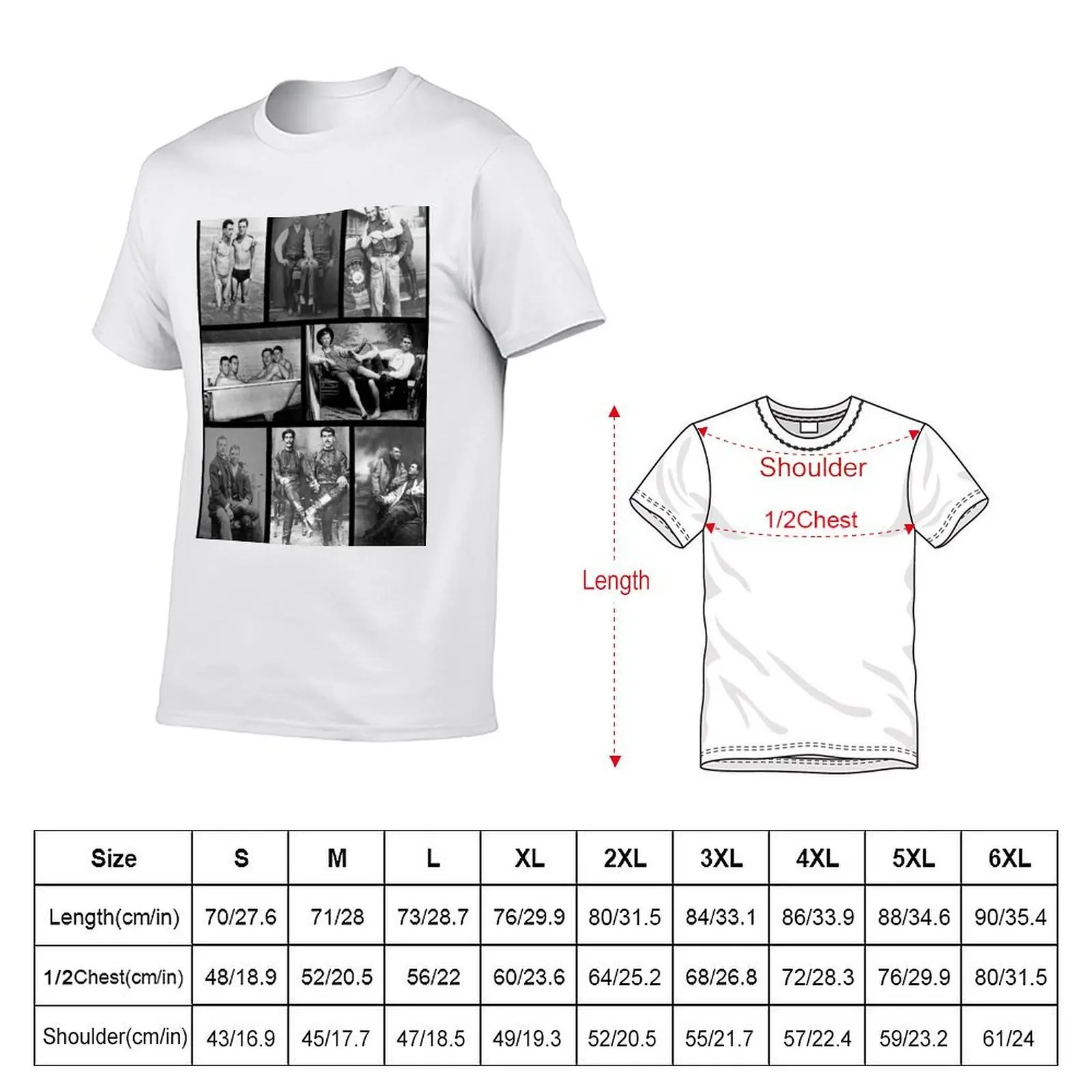 Vintage Gay Couples T-Shirt men t shirt cotton 100% cotton t shirt man t shirt for man 100 percent cotton T-shirt