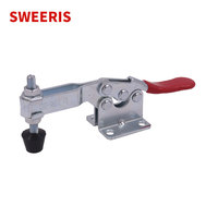 SWEERIS GH-201B Horizontal Toggle Clamp Quick Release T Set Woodworking Fix Clip Tool for Carpentry Hand Tools GH-201B