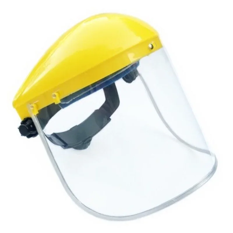 Anti-Saliva Windproof Dust Proof Face Mask Transparent PVC Safety Face Shield Screen Spare Visors Respiratory Tract Protection