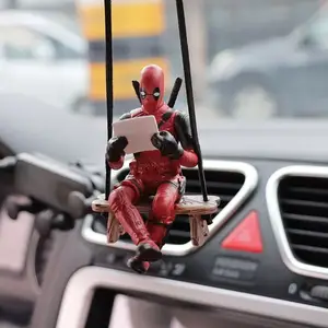 Deadpool Action Figure Marvel X-men Ayunan Postur Boneka Anime Mobil Aksesoris Mobil Dekorasi Koleksi PVC Figurine Mainan Anak-anak 12 penjualan terbaik xbox deadpool - №