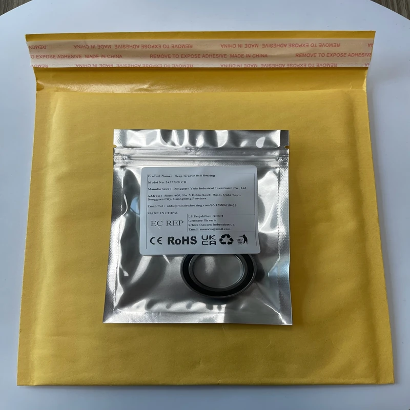 

2PCS 24377RSCB Hybrid Ceramic Bearing 24x37x7mm Bicycle Hub 24377RS Si3N4 Ball Bearings 24377-2RS