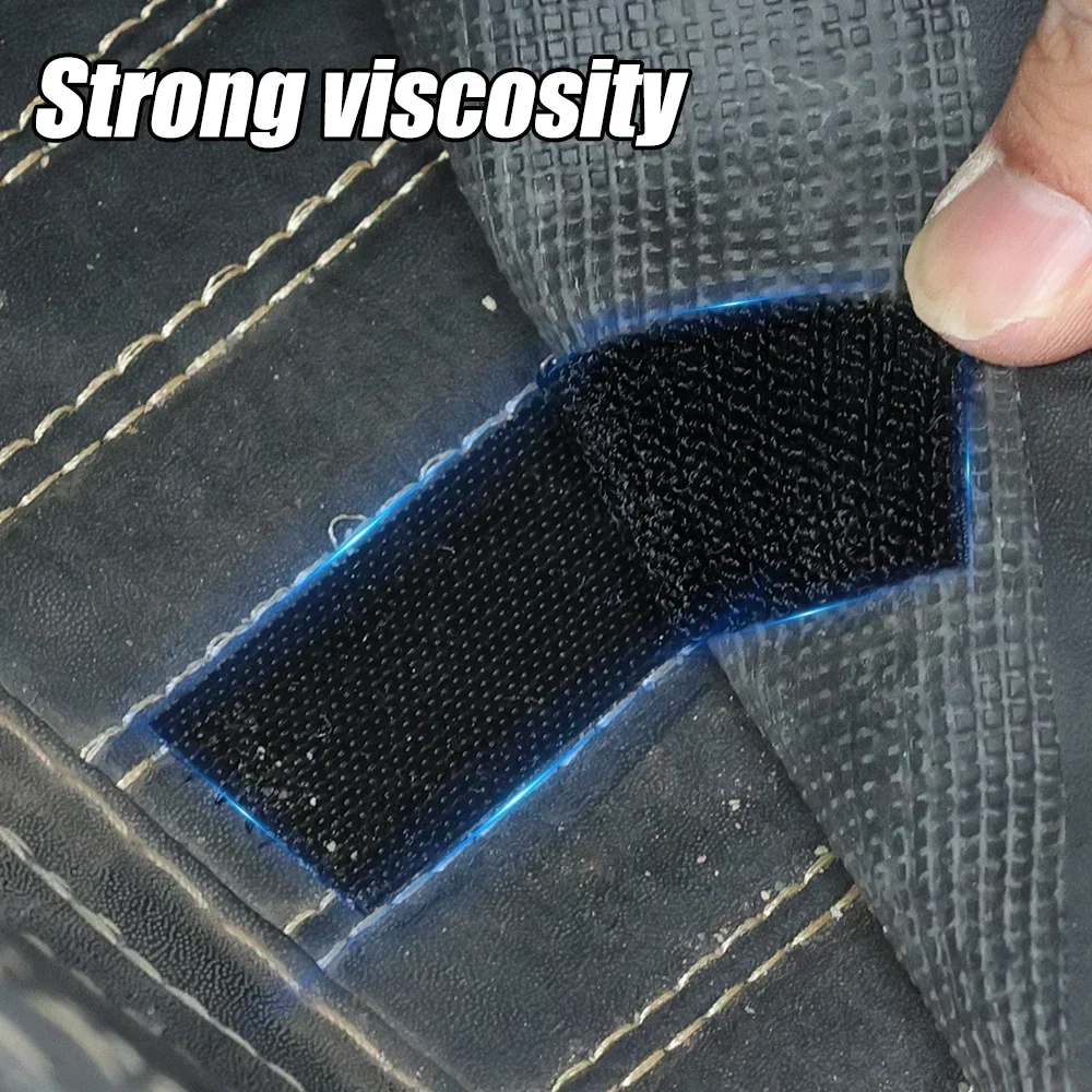 Self-adhesive Tape Carpet Fixing Stickers Diy Non-slip Velcros Double-sided Car Fastener Accessories Sofa Car Floor Mats Apparel