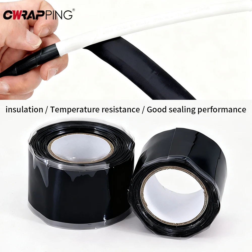 High Temperature Resistance Waterproof Sealant Tape Insulating Duct Tapes Household Repairs Home Improvement Oil Proof Masking
