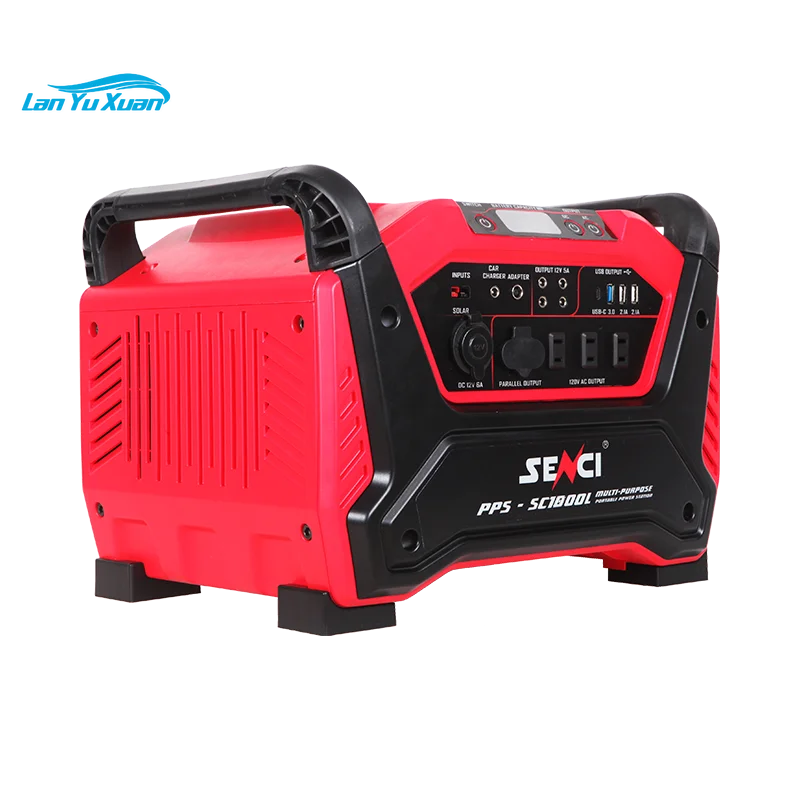 In Voorraad Senci 1250W Portable Power Station 1000W Usb Type Draagbare Power Station Voor Camping