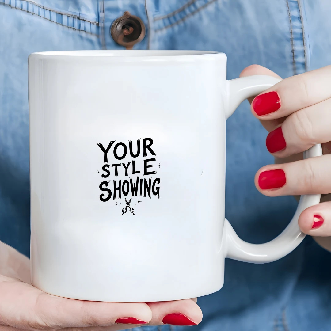 

YOUR STYLE 11oz Silhouette Cup Children's Cold & Hot Drink Cup Christmas Gift Family & Office Cup