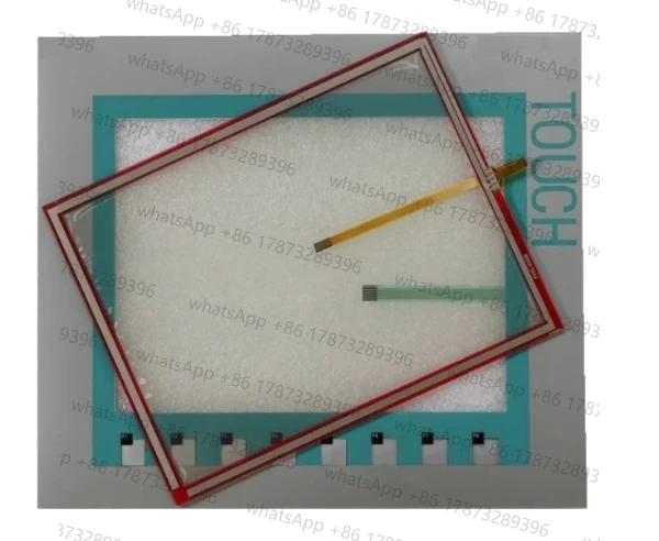 PARA Siemens KTP1000 6AV6 647-0AF11-3AX0 6AV6647-0AF11-3AX0 Filme de teclado de membrana com painel de tela de toque