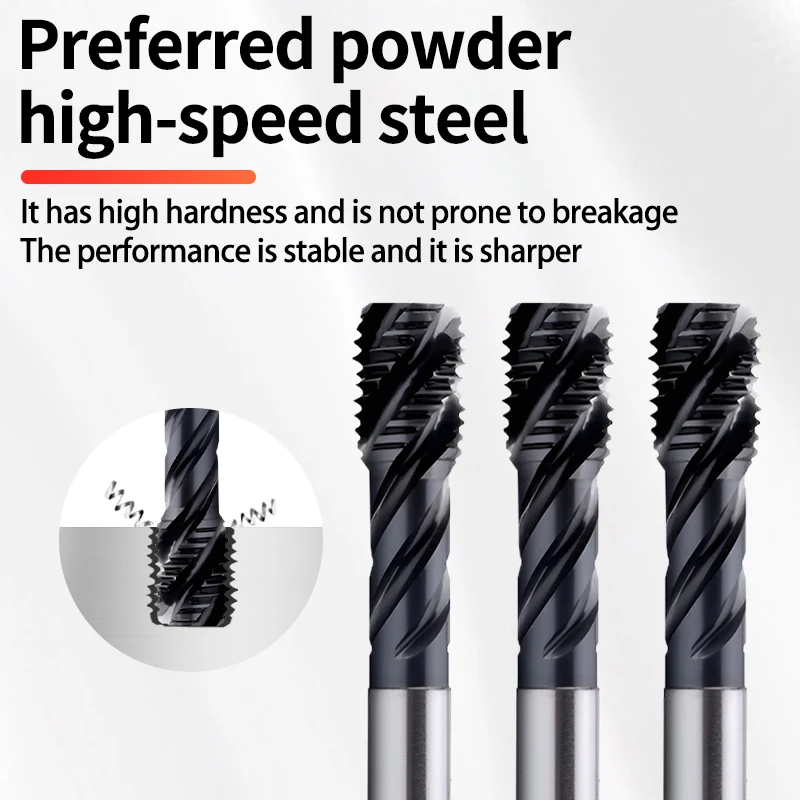 BOSS الصنابير HSSE-PM DIN 371 376 القياسية دوامة مخدد الحنفية وأشار تشكيل لفة M3 M4 M5 M6 M8 M10 M12 M14 M16 آلة الموضوع الصنابير