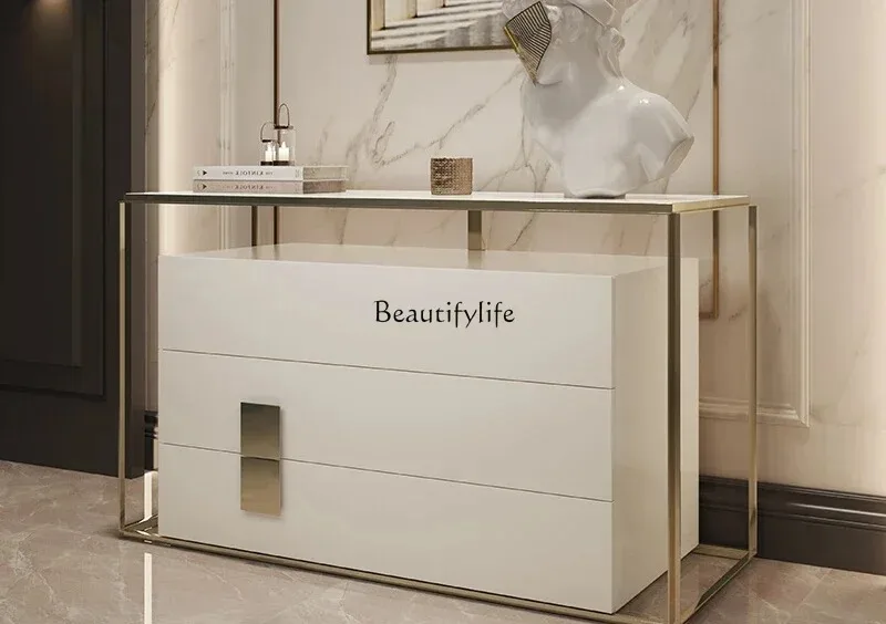 

Нагрудная вилла в итальянском стиле, новый декоративный шкаф для хранения веранды в китайском стиле, боковой шкаф