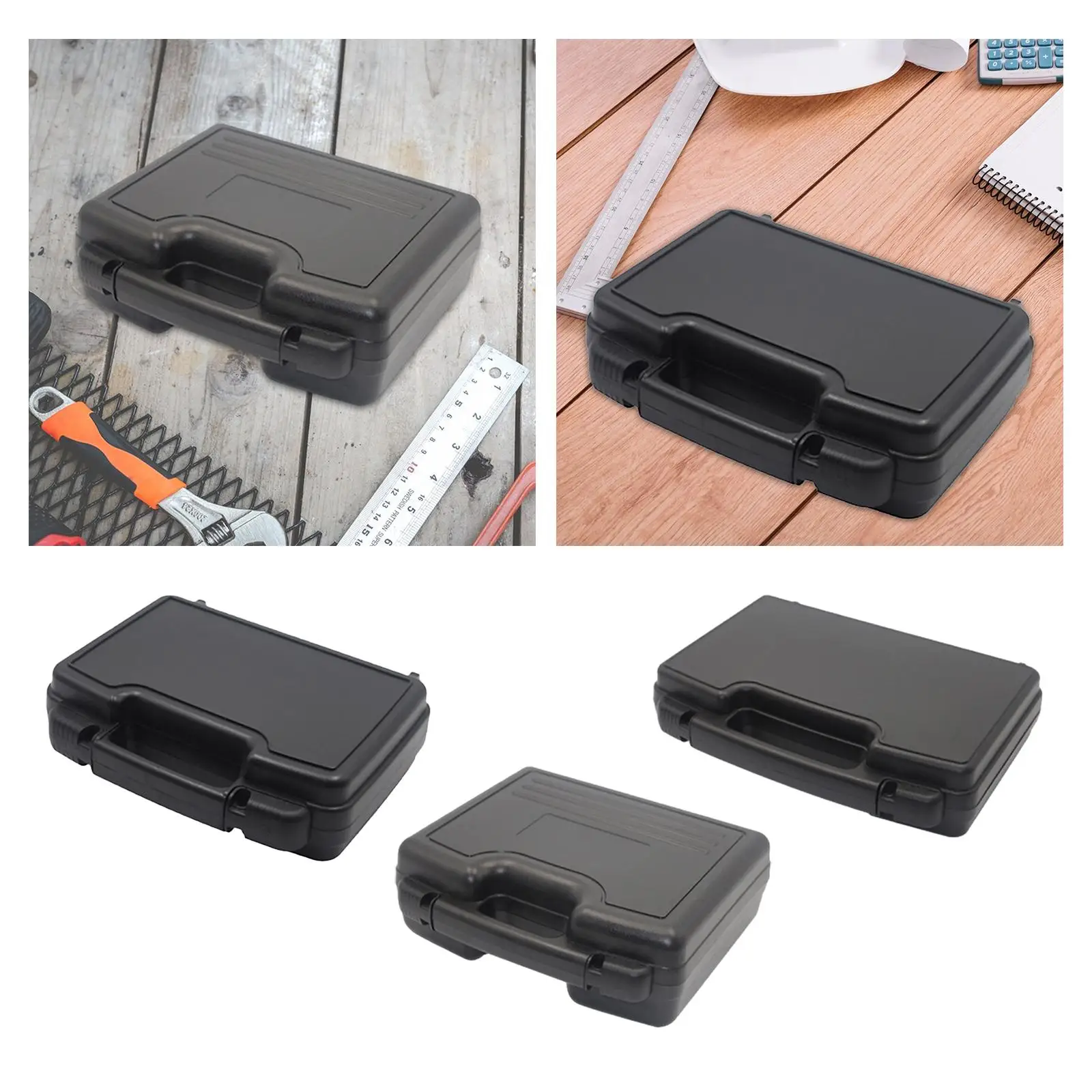 Pp Tool Storage Box with Handle Multifunctional Hard Carrying Case for