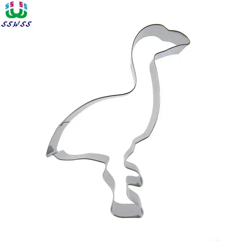 Stainless Steel Direct Selling,Tall Flamingo Shape Cake Decorating Fondant Cutters Tools,Rare Animal Cookie Biscuit Baking Molds