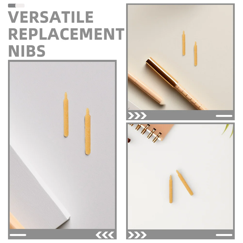 30Pcs Paint Marker Replacement Nibs 3mm Durable Refillable Tips for Acrylic Permanent Marker Pen Painting Art DIY Markers Nibs