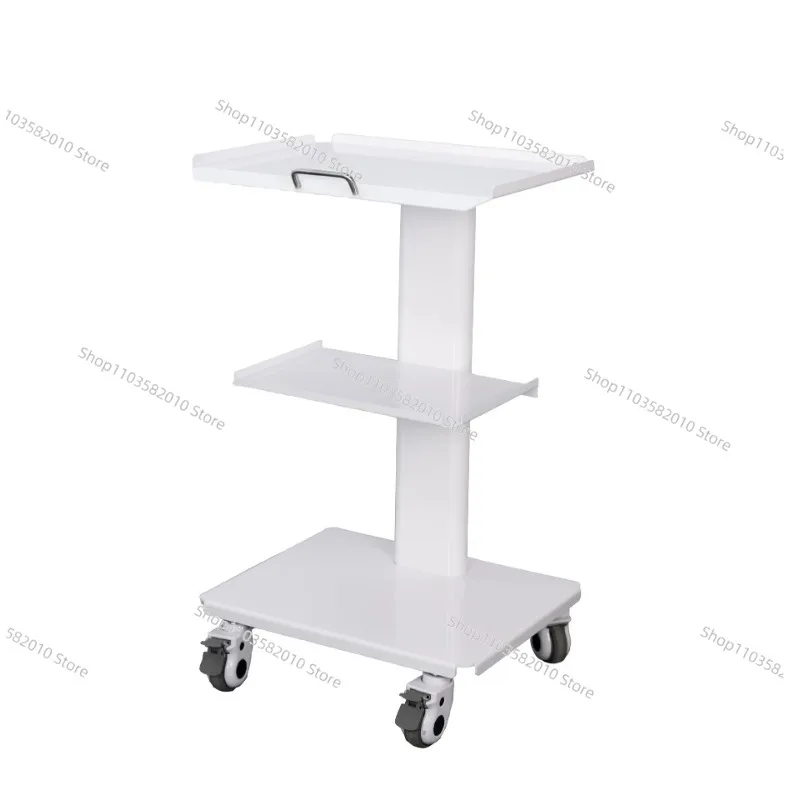 Portable Salon Cart, Mobile Pet Workbench & Scanner Trolley for Grooming