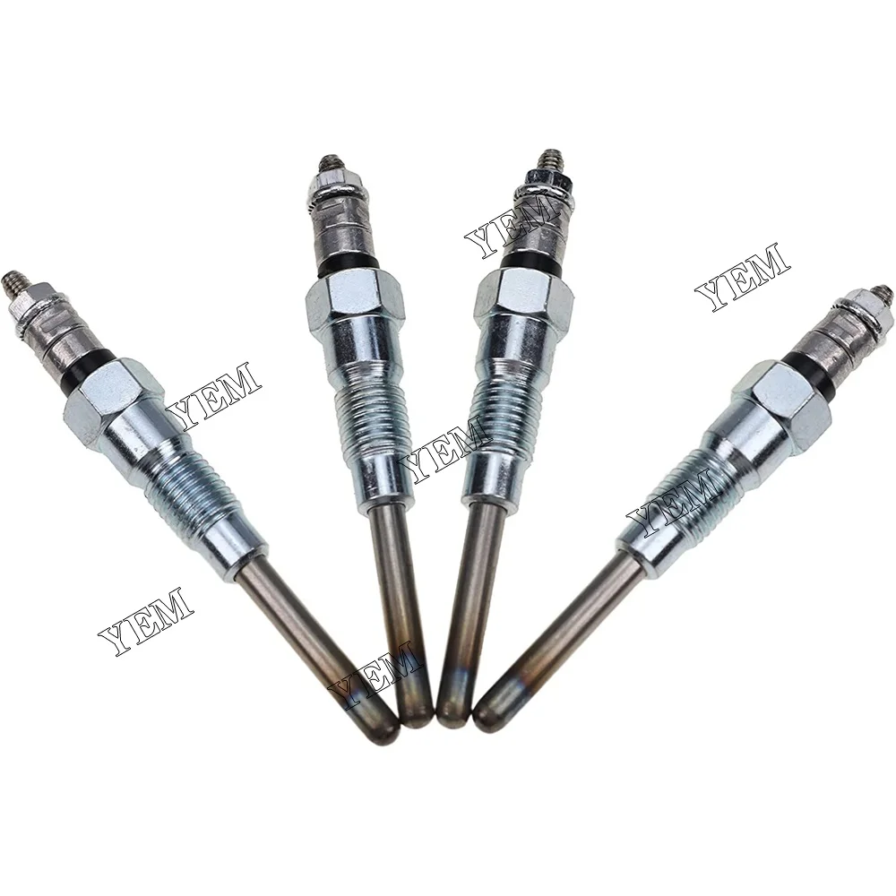 Durable 4Pcs Glow Plugs For Bobcat 751 753 763 773 7753 S160 S175 S185 B330 BL370 BL470