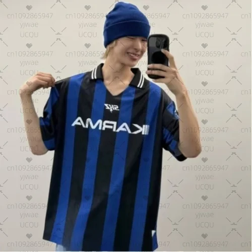 2025 hombres KPOP KARMA álbum Fans camisetas de soporte camiseta de gran tamaño ropa de calle de moda coreana Hip Hop Casual camisetas sueltas camisetas