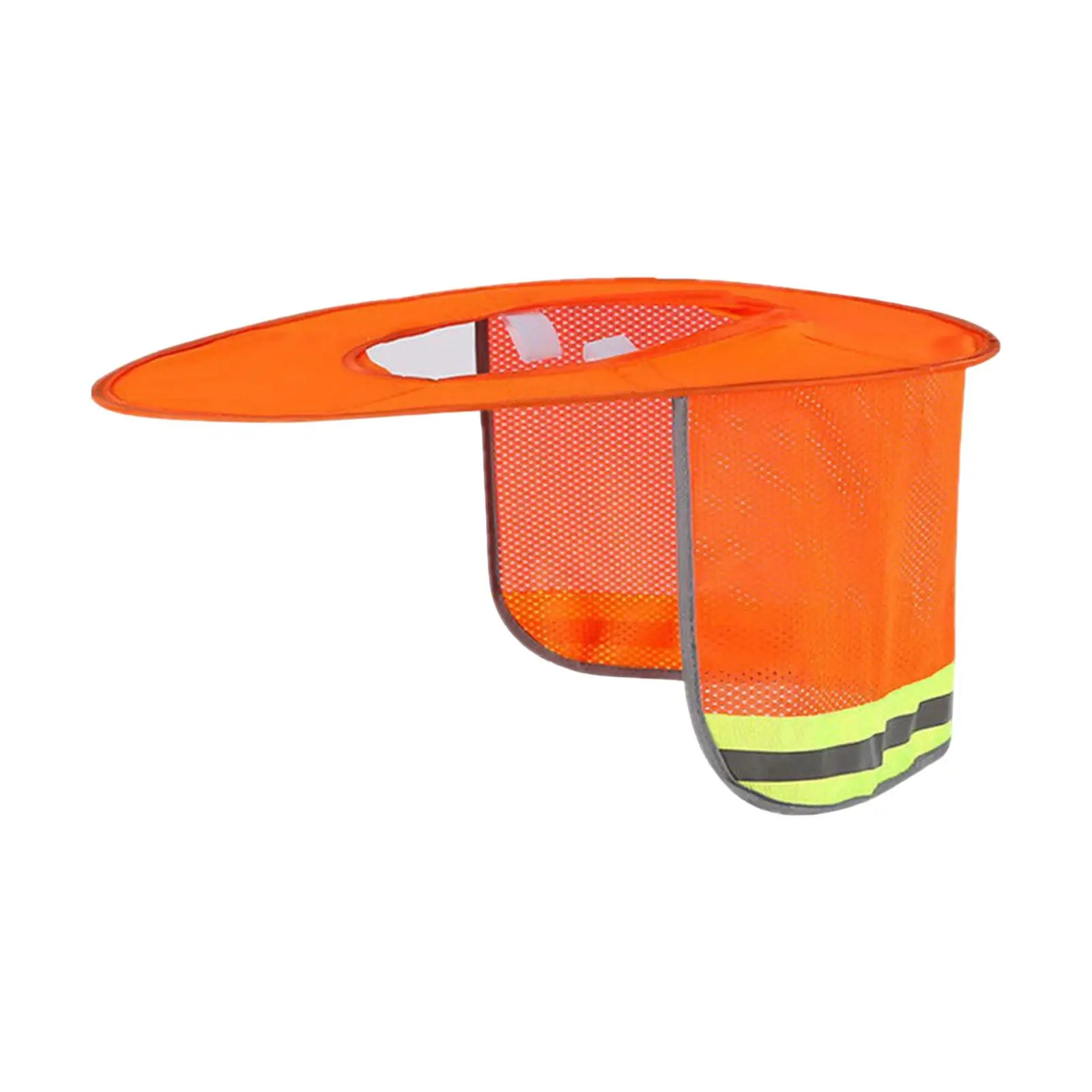 

Full Brim Portable for Construction Sites Lightweight with Reflective Stripe Hard Hat Sun Shade Hard Hat Visor Neck Sun Shield