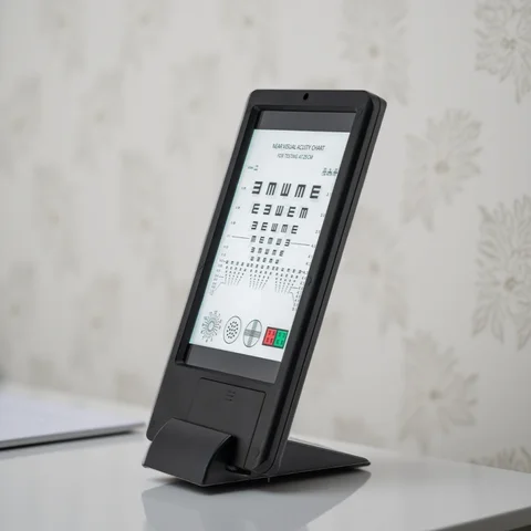 Rechargeable 30cm Near Vision Tester CP-37C Chart AC Adapter Included Good Price Double Side Display Letter And Tumbling E