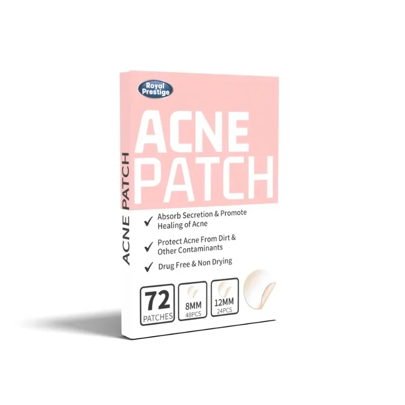 Acido salicilico 72 Patch granuli Acne Patch invisibile Acne Print Acne Patch Clear correttore invisibile pelle liscia