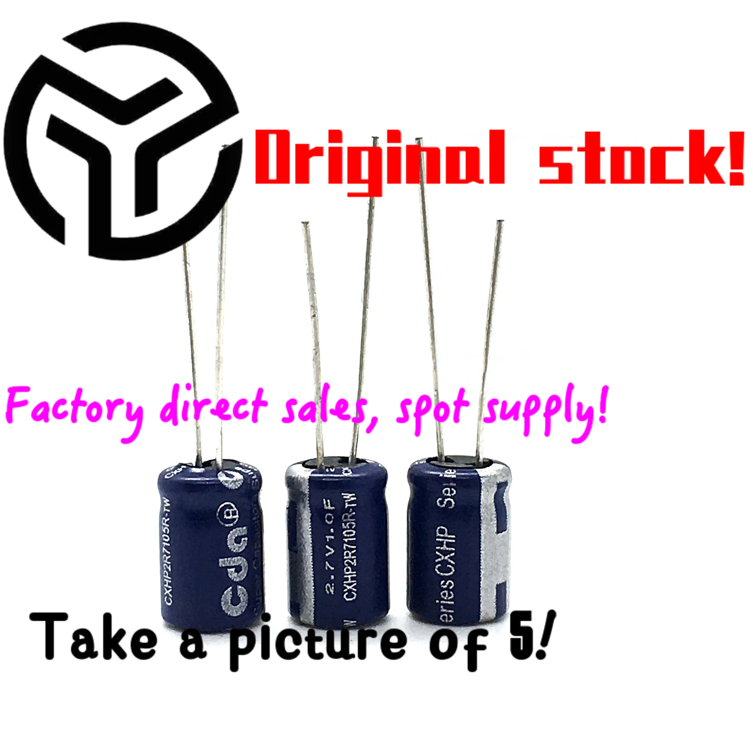 Super capacitor 2.7v4f 2.7v4.0f farad capacitor 10*20 Papago for PX1 dash cam