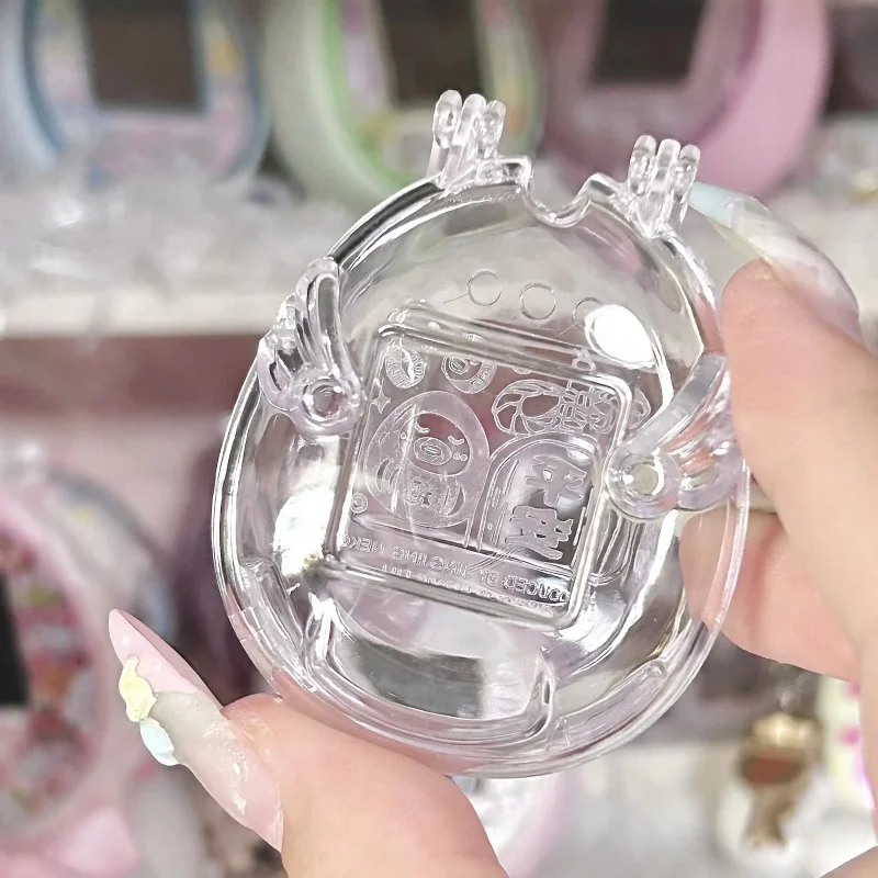 Para Tamagotchi Uni/Paradise carcasa protectora carcasa transparente fresa manzana accesorios con forma de silicona