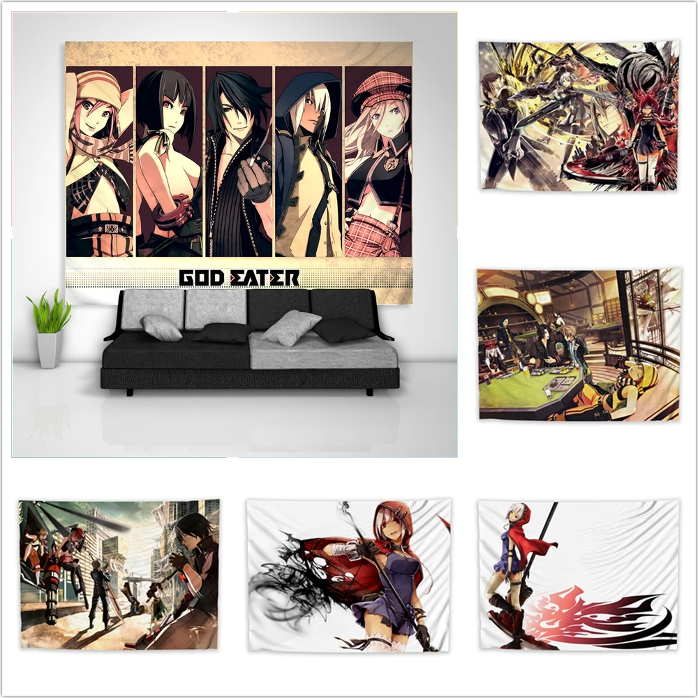 Canvas Painting Prints Pictures Wall Art Posters for Home Decoration Japan Anime Wall Decoration No Frame GOD EATER RAGE BURST