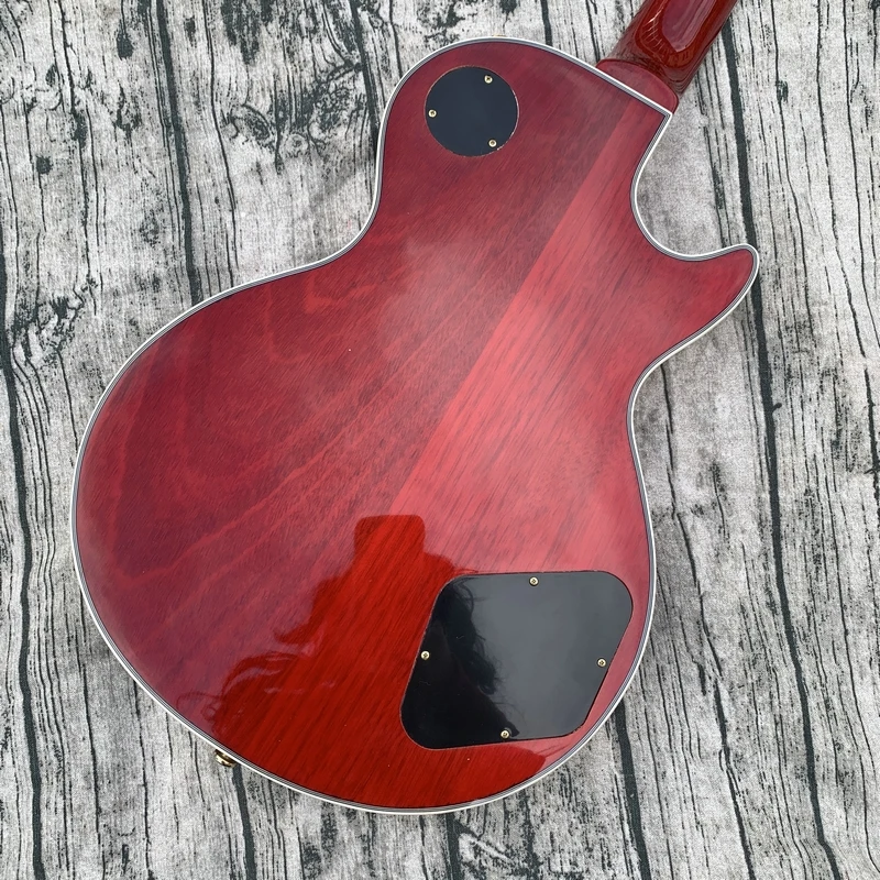 left hand Custom LP Electric Guitar 22 frets red rose wood fretboard quickly shipped in high quality