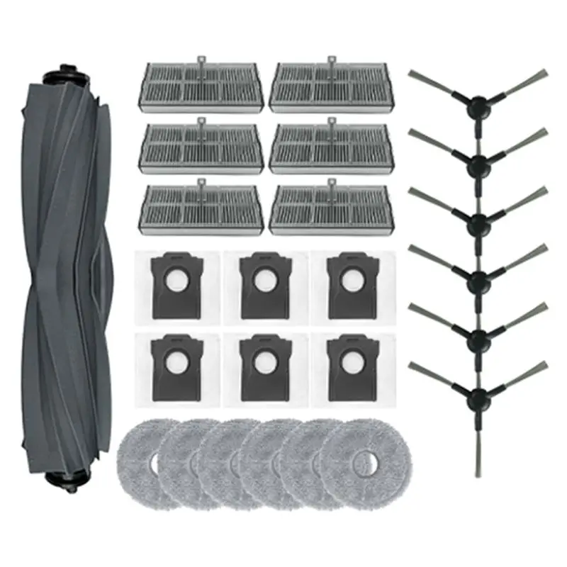 

Запчасти для пылесосов Dreame L10s Pro Ultra Heat / X30 Ultra / X30 Pro / S10 Pro Ultra: основная щетка, фильтр, мешок для сбора пыли