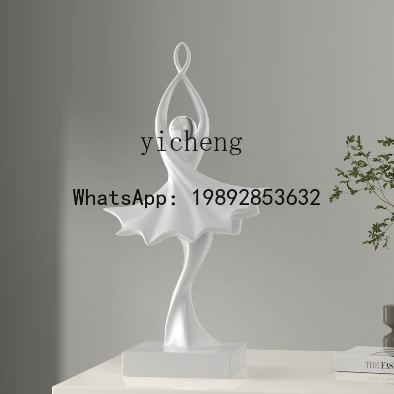 

X6 Abstract Figure Sculpture Modern Living Room TV Cabinet Entrance Humanoid Art Decorative Ornament