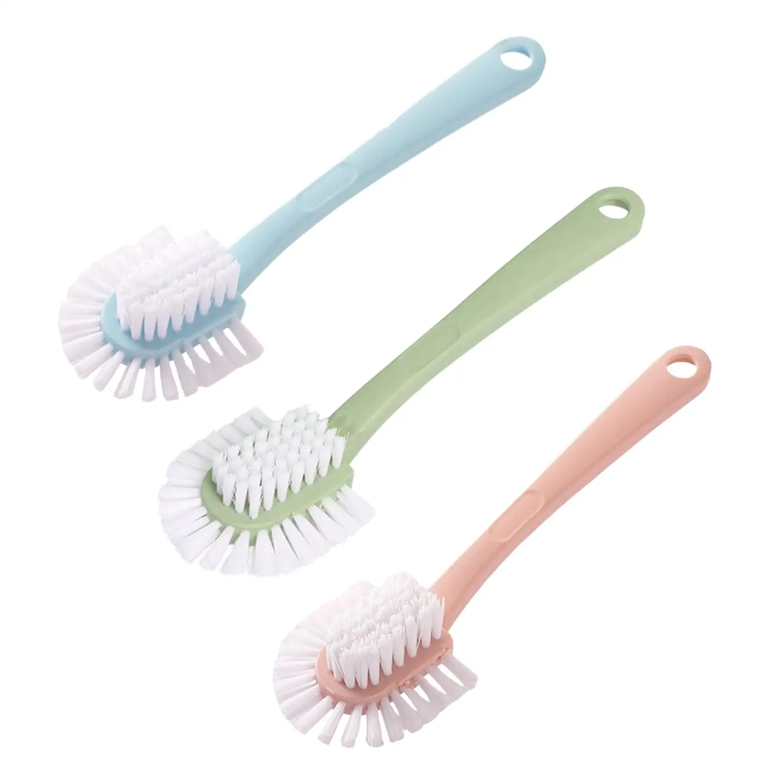 Cleaning Shoe Brush Long Handle Shoe Brush Cleaner Five Sided Household Convenient Cleaning Brush Shoe Washing Brush