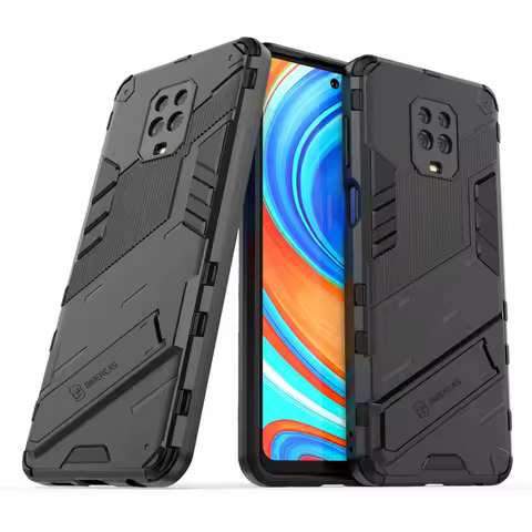 Shockproof Case For Xiaomi Redmi Note 9 10 Pro Max 9S 9A 9C 9T 10S 10A 10C Armor Holder Back Cover for POCO X3 Pro F2 M3 F3 GT