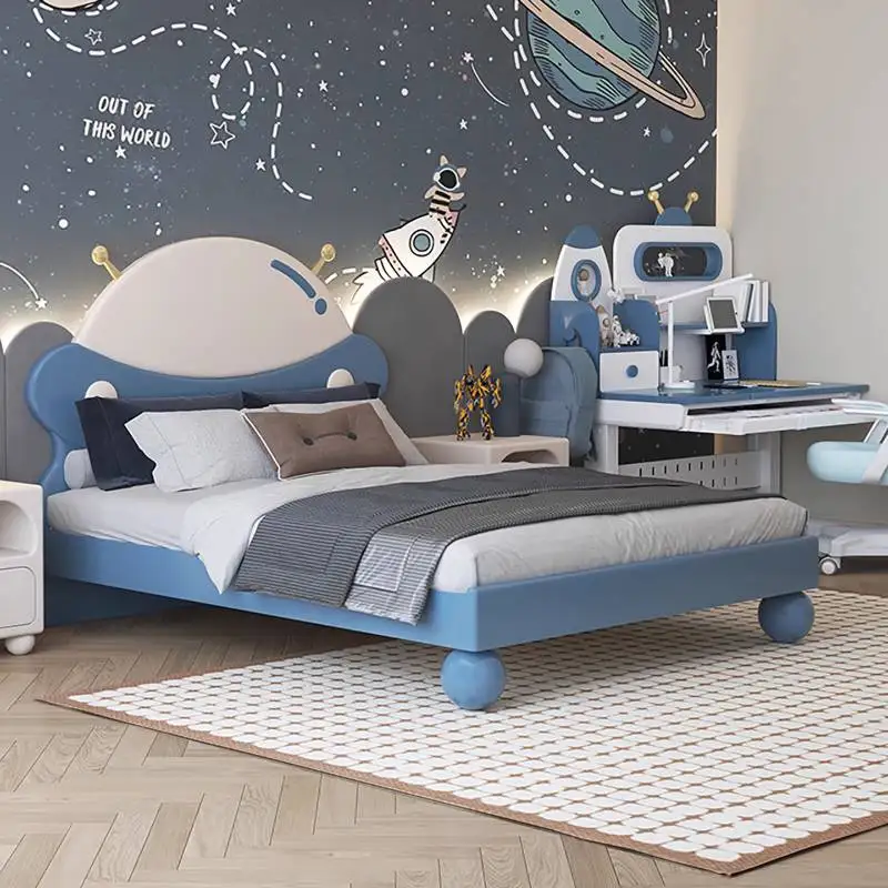 

Luxuce Canopy Kids Beds Safety Expandable White Design Modern Kids Bed Princess Single Custom Lettino Per Bambini Furniture Home