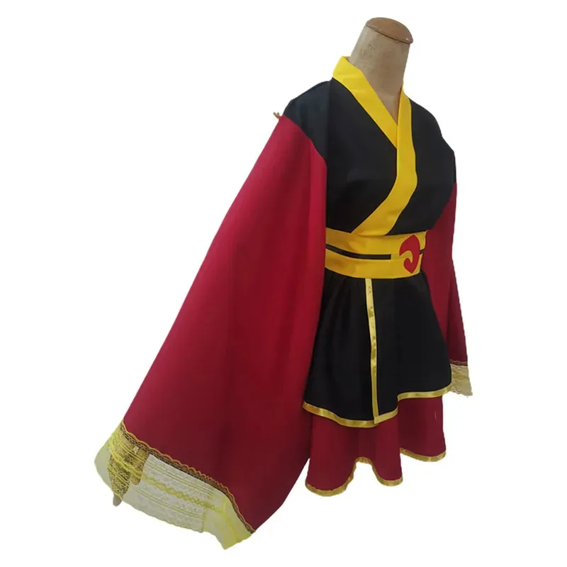 Avatar: o último mestre do ar zuko cosplay traje feminino meninas lolita dres roupas halloween carnaval terno sk;m1