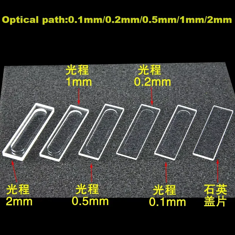Solid Fluorescence Detection of Powder Solution in Micro Sample Cell of Quartz Detachable Cuvette