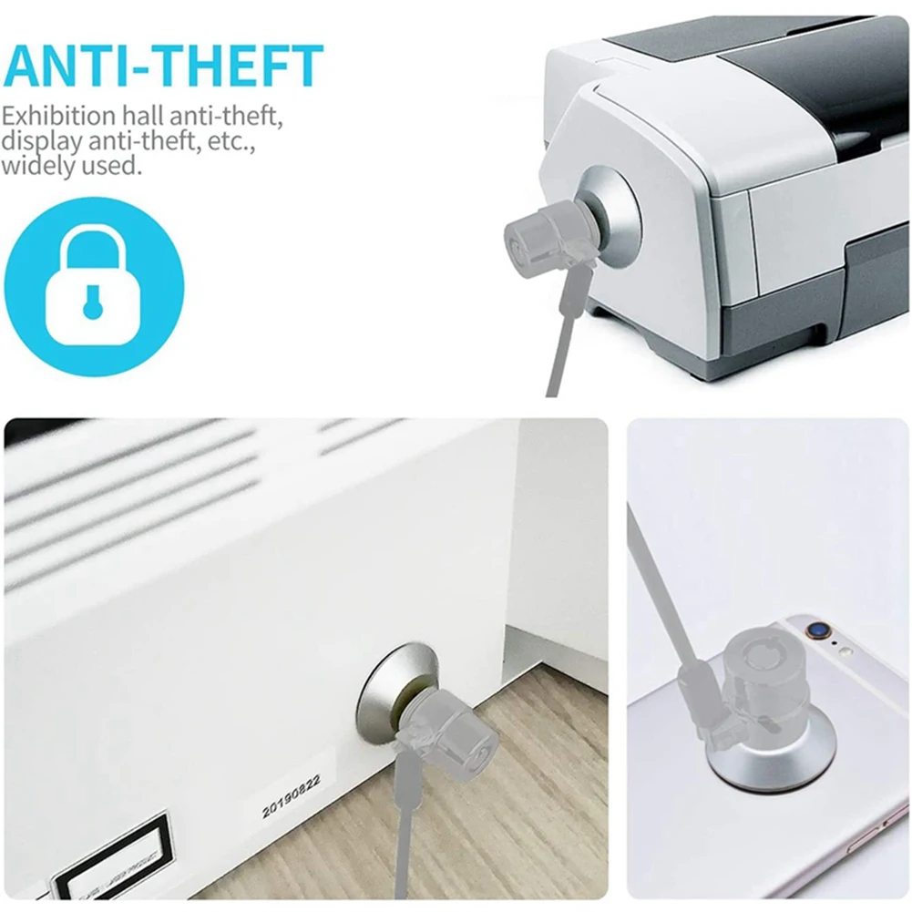 5Pcs Notebook Keyhole Lock Hole Compatible Round Tablets And Phone External Laptop For Security Anti-Theft Tool Keyhole