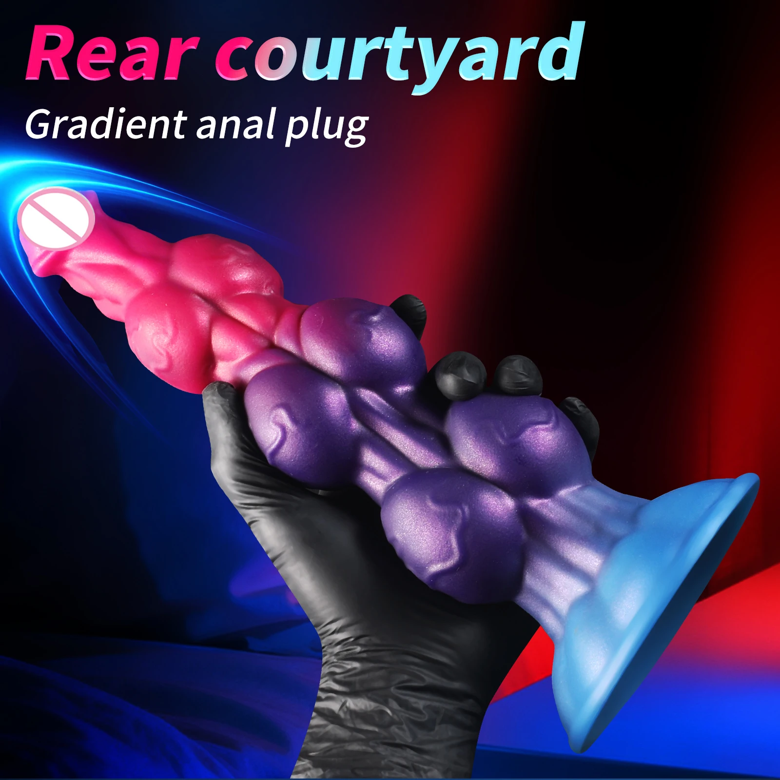 S/M/L/XL Huge Dog Knot Dildo Animal Penis Anal Plug Big Suction Cup Cock Vagina Masturbator Monster Dildo Sex Toys For Men Women