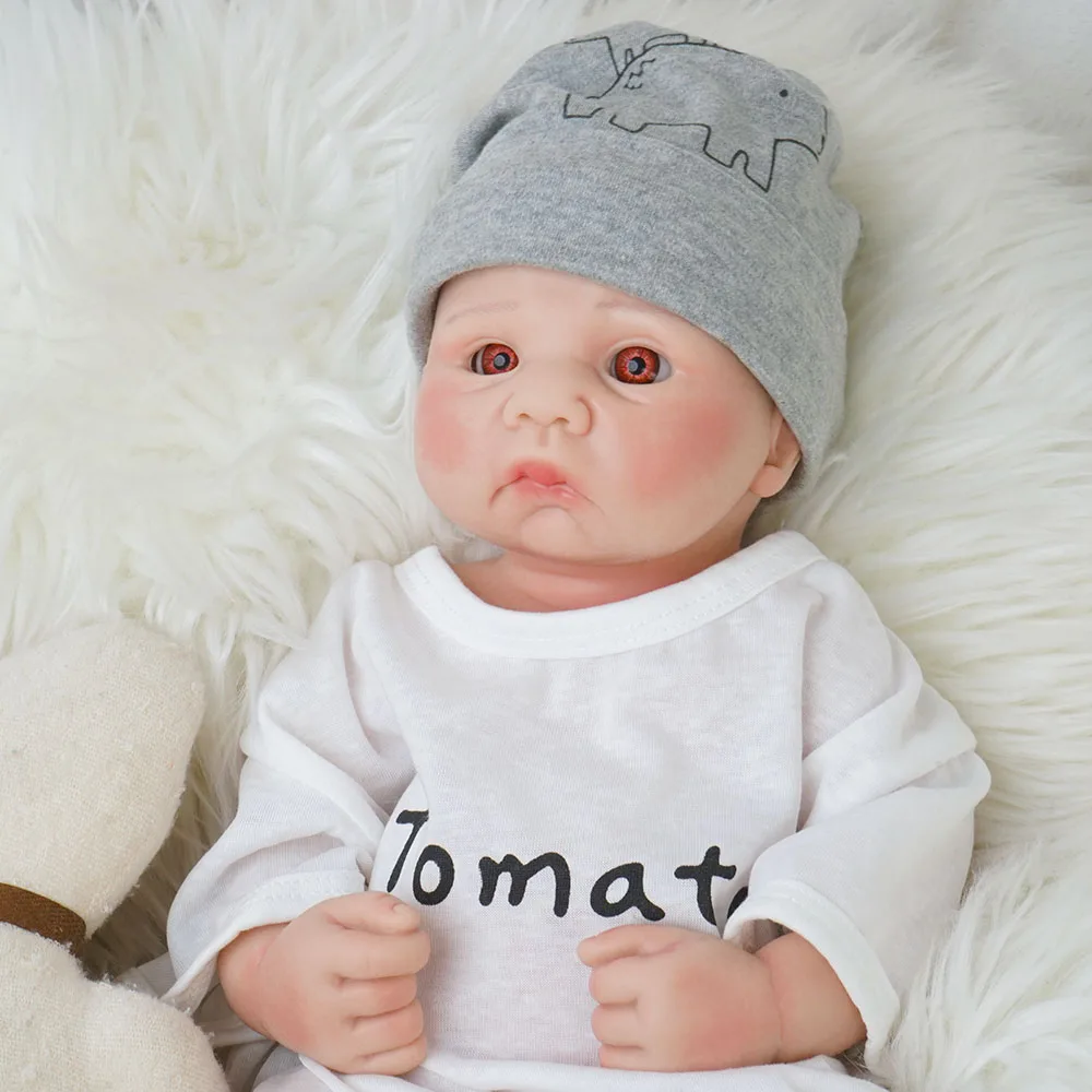 15inch realistic silicone doll is soft and cute girl doll, a perfect gift for children aged 3 and up.No. 2 No clothes