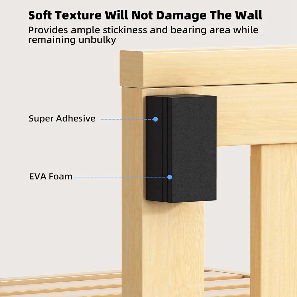 Furniture Wall Protectors,Headboard Stoppers for Wall,Bed Stoppers for Headboard,Couch Wall Protector,Headboard Bumper
