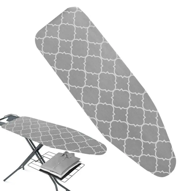 Ironing Board Cover Resists Scorching and Staining with Elastic Edge Heavy Thick Ironing Padding Cotton Ironing Board Cover