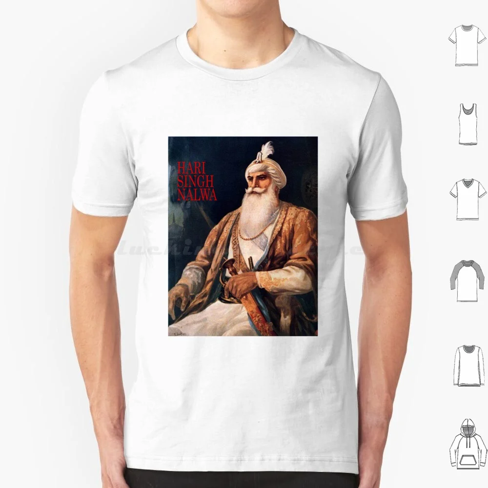 Hari Singh Nalwa T Shirt 6Xl Cotton Cool Tee Sikh Singh Khalsa Raaj Fauj Kaur Nalwa Hari Harisingh