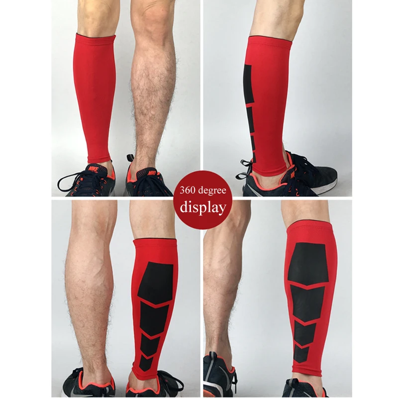 1Pcs Sports Compression Calf Sleeves Leg Compression Sock Running Shin Splint Varicose Vein Calf Pain Relief Calf Guards Runners