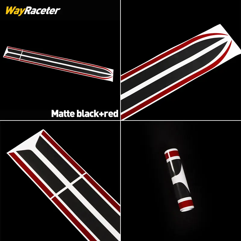 Edition California Special Carbon Fiber Vinyl Rocket Panel Decal Door Side Stripes Sticker For Ford Mustang 2024 Dark Horse 2025