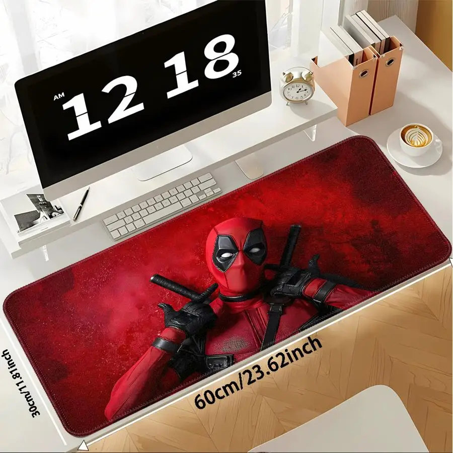 Mouse Pad office Pad Keyboard Mouse Pad Desk accessories Game Console Pad Computer Laptop Pad rubber Marvel Deadpool Cool