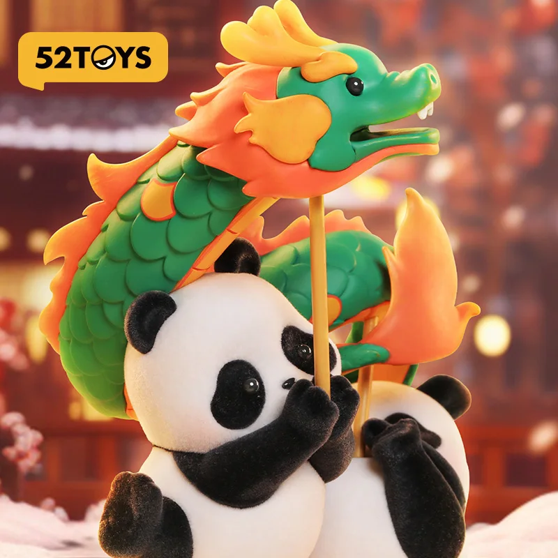 

52TOYS Panda Roll Fat Baby Panda the Year of the Loong Limited, украшение ручной работы Tide Play, подарки-сюрпризы на Рождество и день рождения