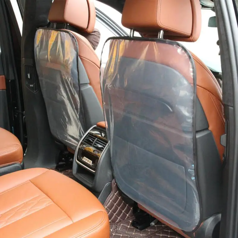 Cojín antisuciedad para asiento de coche, cubierta protectora de película de PE, y antiescalones antipatadas, almohadilla protectora para acceso